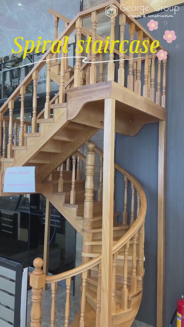 How to DIY a Oak Spiral Starcase