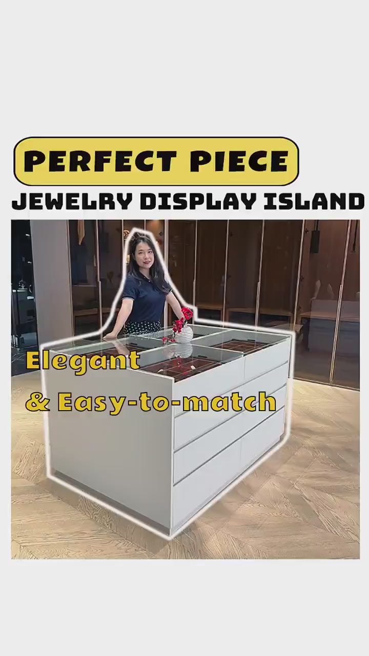 Jewelry Display Island: A Professional Showcase