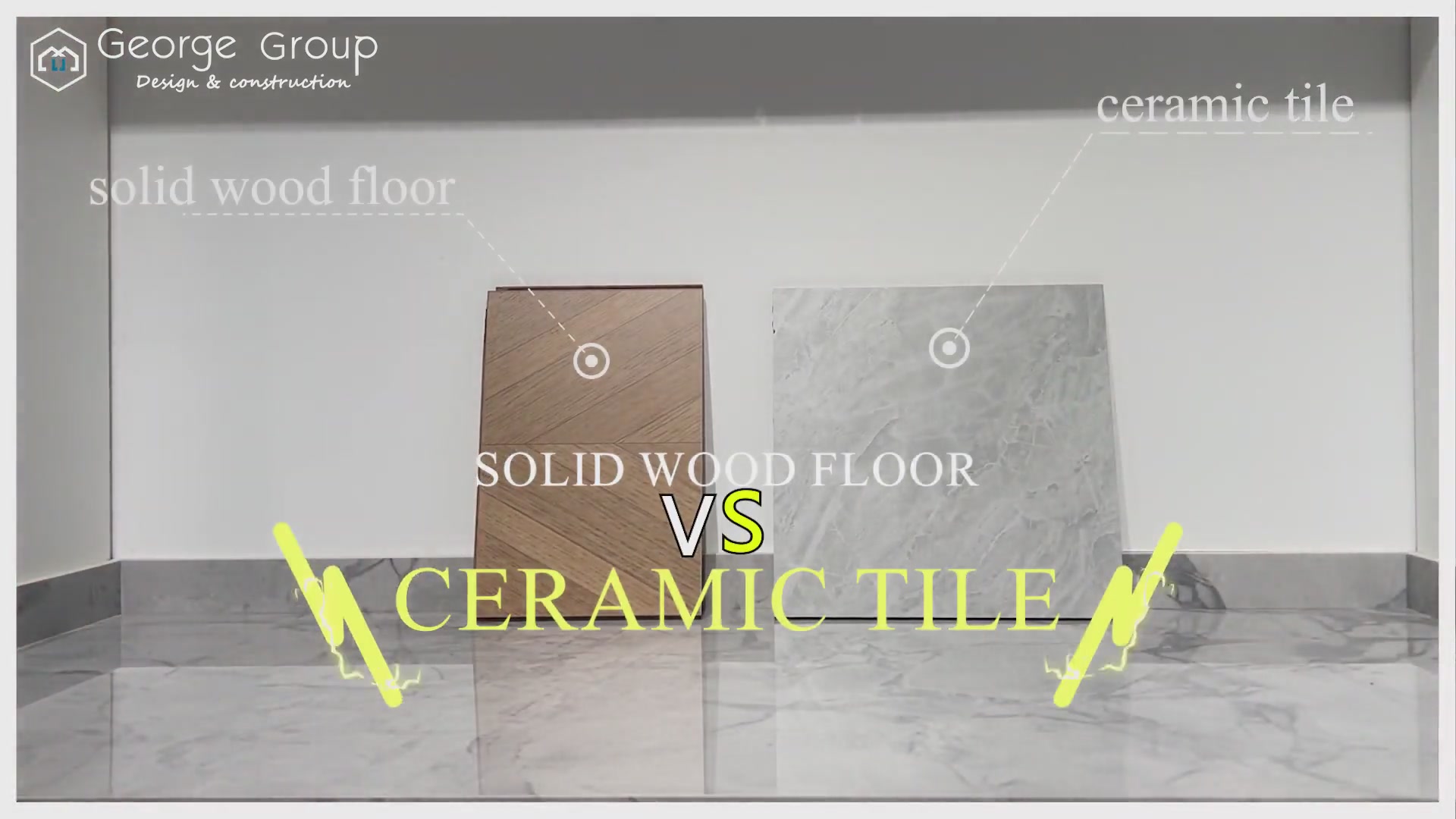 Ceramic Tiles vs Solid Wood Floor