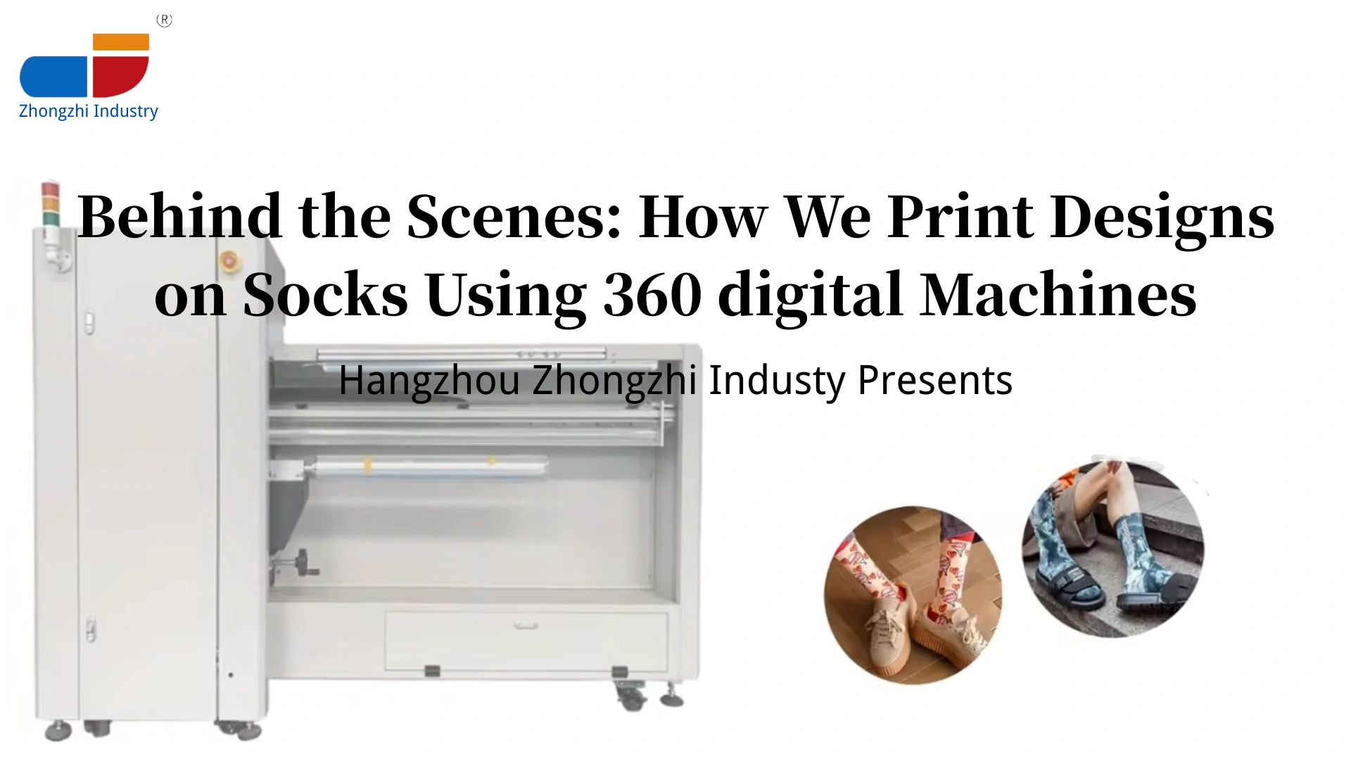 Behind the Scenes How We Print Designs on Socks Using 360 digital Machines
