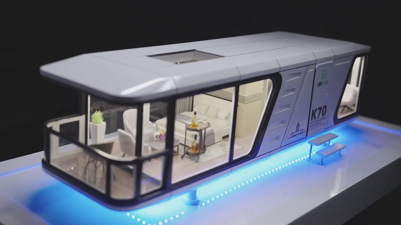K70 Capsule House Model – Realistic Layout, True-to-Life Details