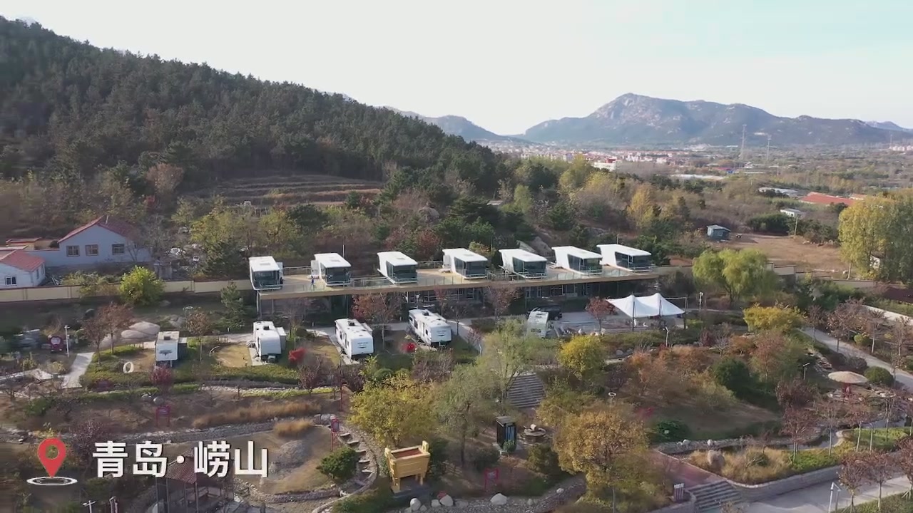 The landing cases of Luban Space Capsules in Laoshan, Qingdao, China