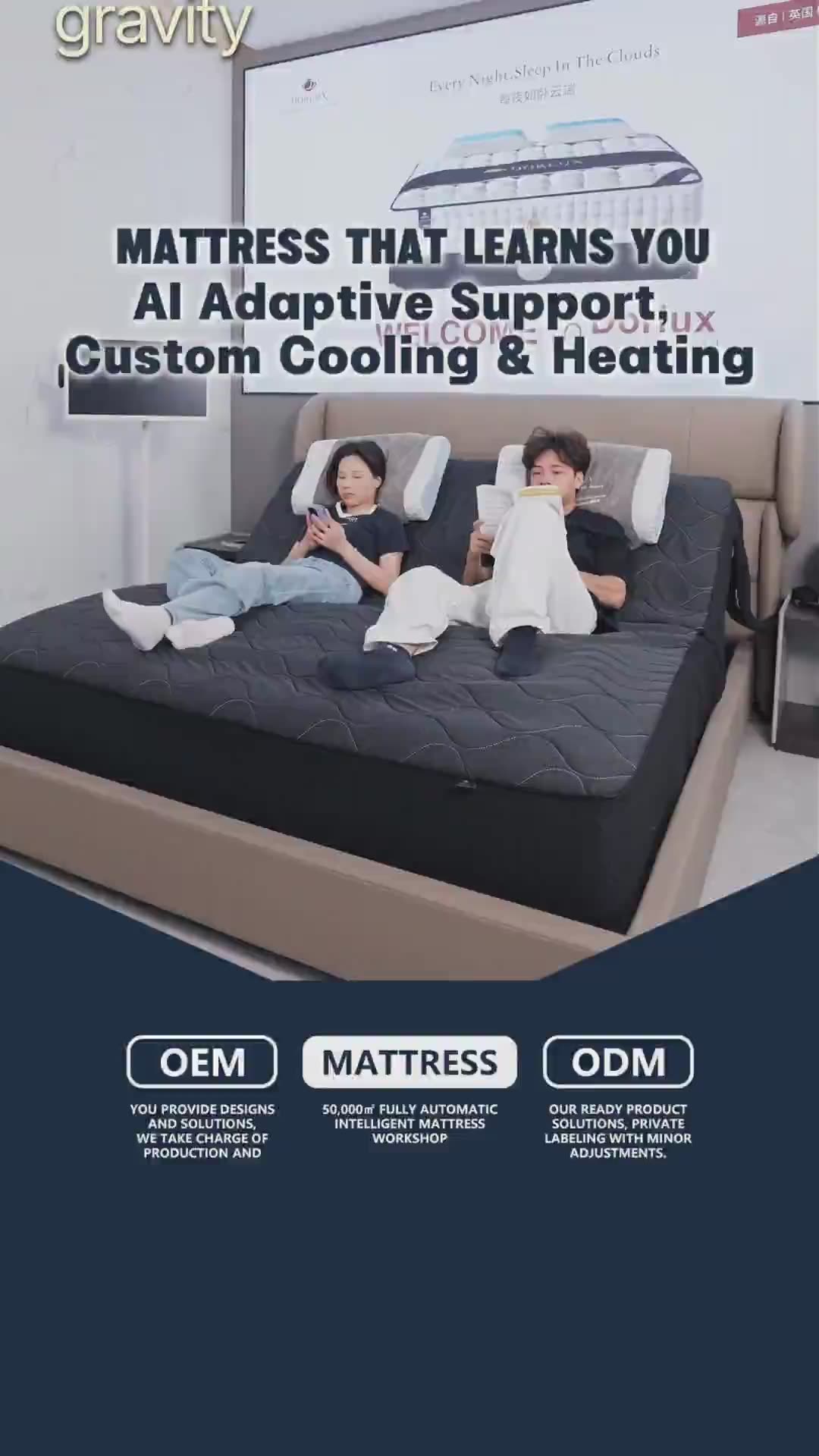 MATTRESS THAT LEARNS YOUCusto co oning